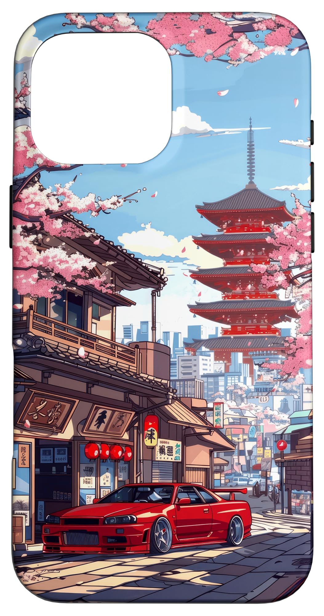 JDM Racing Drifting Japanese Car Case for iPhone 16 Pro Max