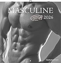 Calendrier Corps Nu Homme Sexy 2026 Art Nu (tn) + offert un agenda de poche