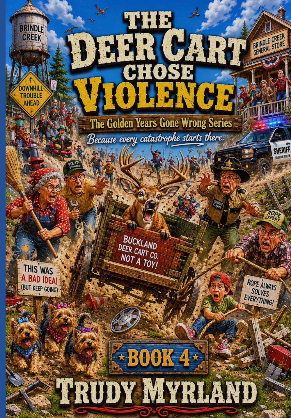 The Deer Cart Chose Violence: Book Four (The Golden Years Gone Wrong)