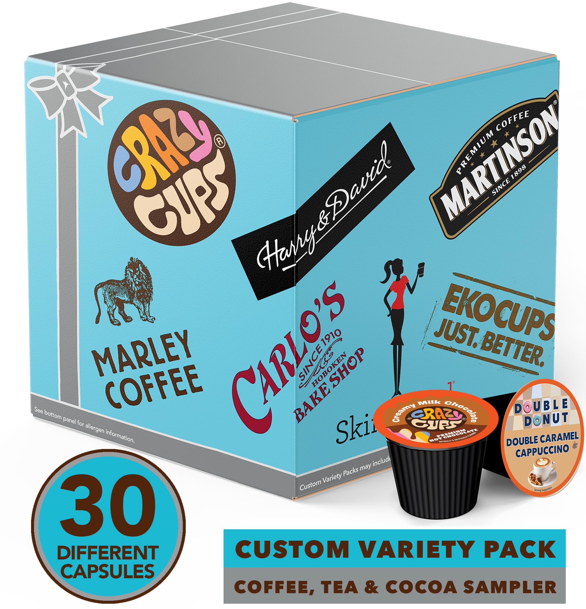 Amazon.com: Variety Pack of Coffee, Tea, Hot Chocolate and