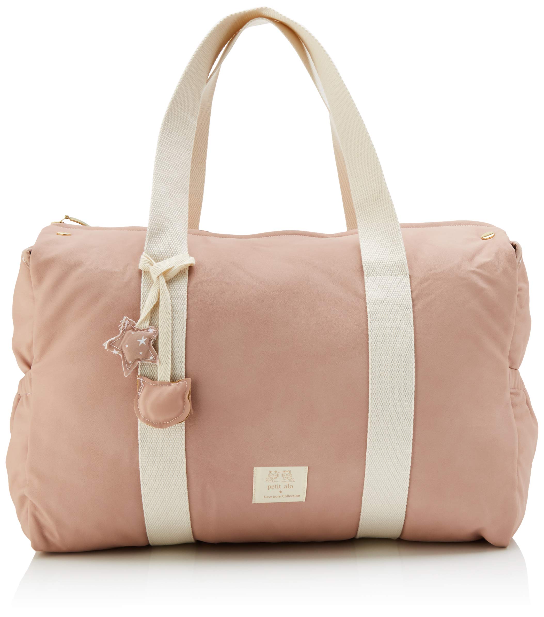 PETIT ALO Bolsa para Pañales Bebé Rosa | Bolsa Organizador Productos Bebé | Bolsa Maternidad de Viaje Bebé | Bolsa Silla de Paseo, Espaciosa, Práctica, 36 x 42 x 16 cm