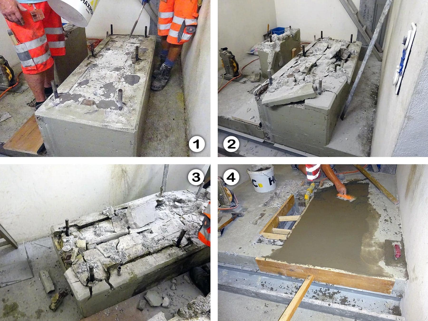 BETONAMIT® Original 5 kg explosionsfreies Sprengmittel | Erschütterungsfreie Zerkleinerung von Fels, Stein und Beton, Kein Sprengschein erforderlich, Auch für Heimwerker