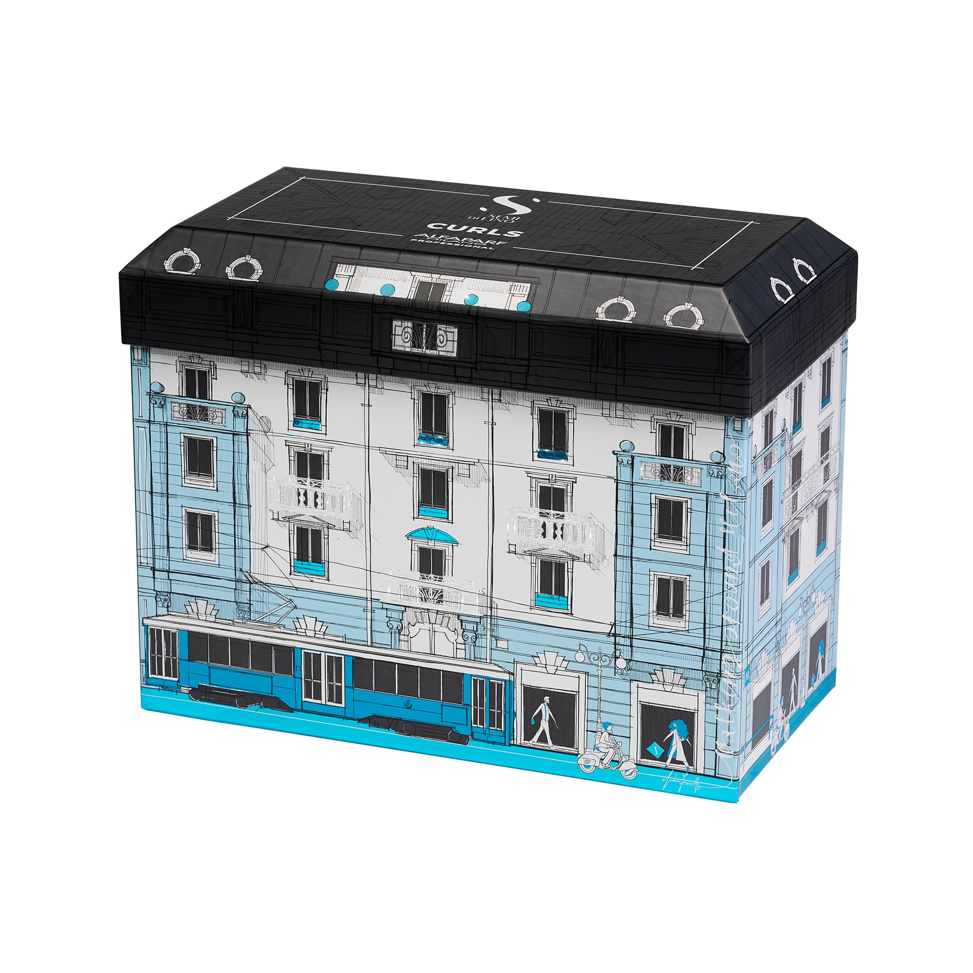 Alfaparf Semi Di Lino Walking Around Milano Collection Curls Set - kit cheveux bouclés
