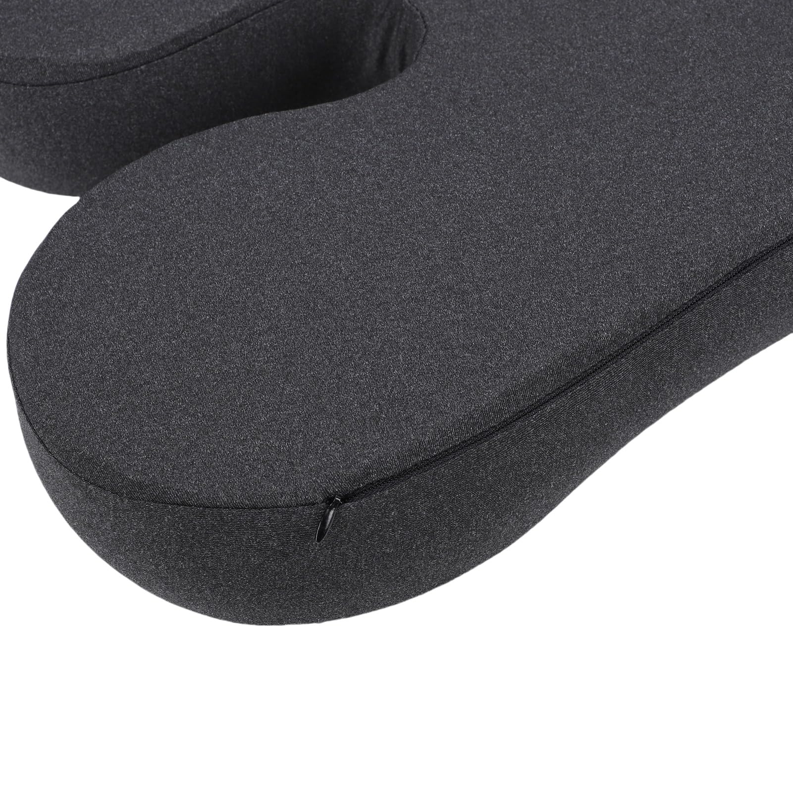 Almohada Antiarrugas, Almohada de Espuma viscoelástica para Cuello, para Dormir de Lado con Varilla Moldeadora Ajustable