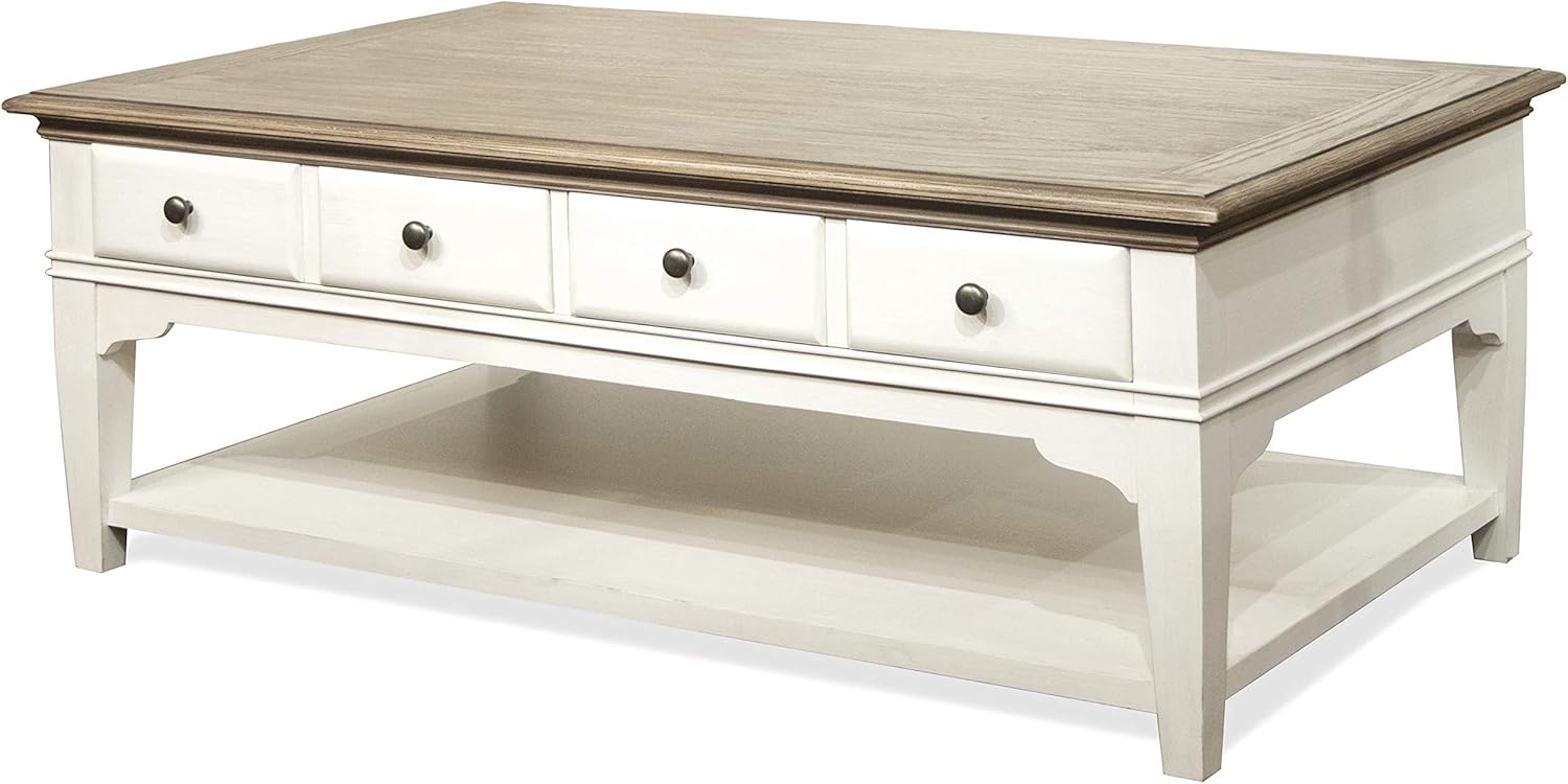 Super Deal Product Riverside Furniture Myra 48 x 28 Storage Coffee Table