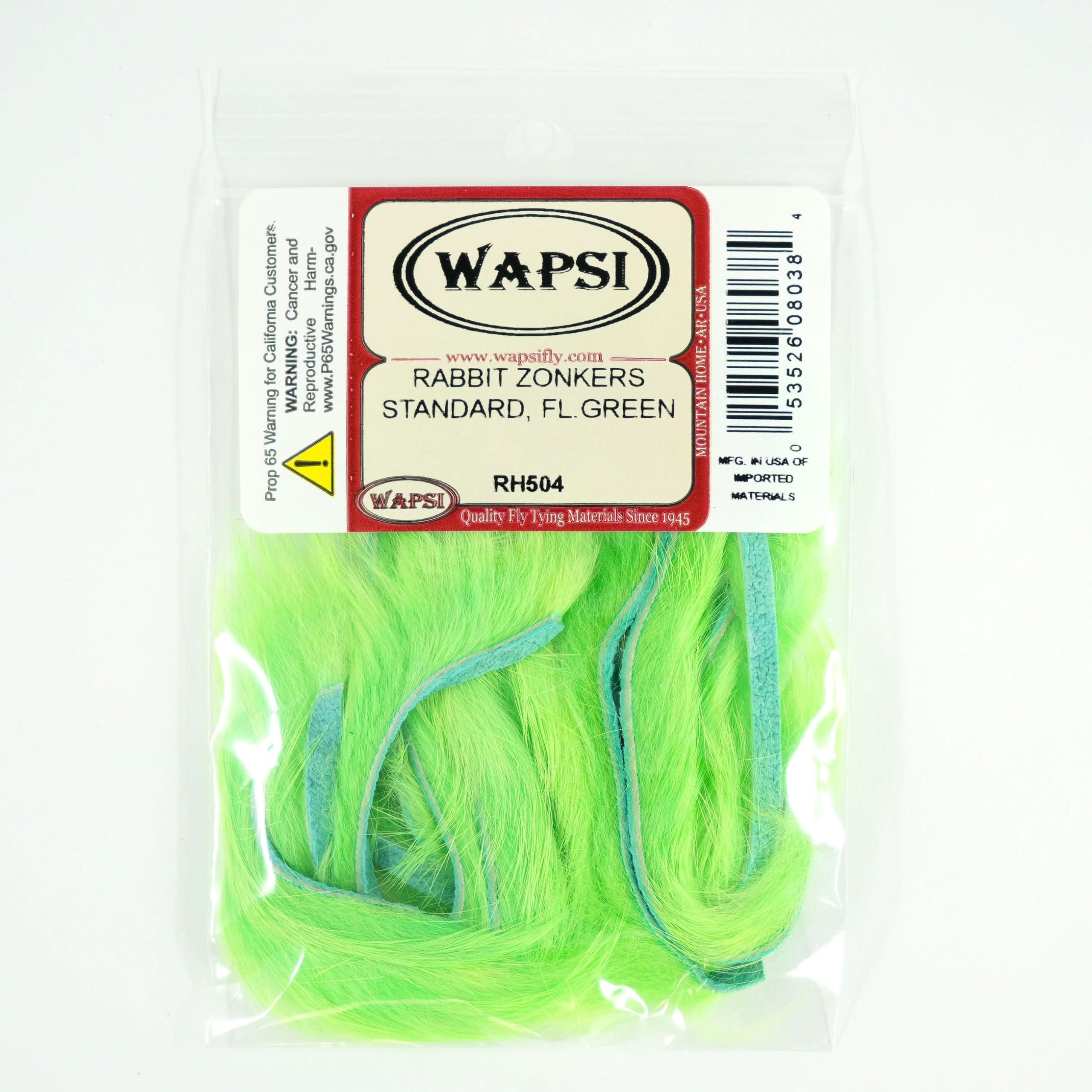 Rabbit Zonkers (Fl. Green, 1/12 inch)