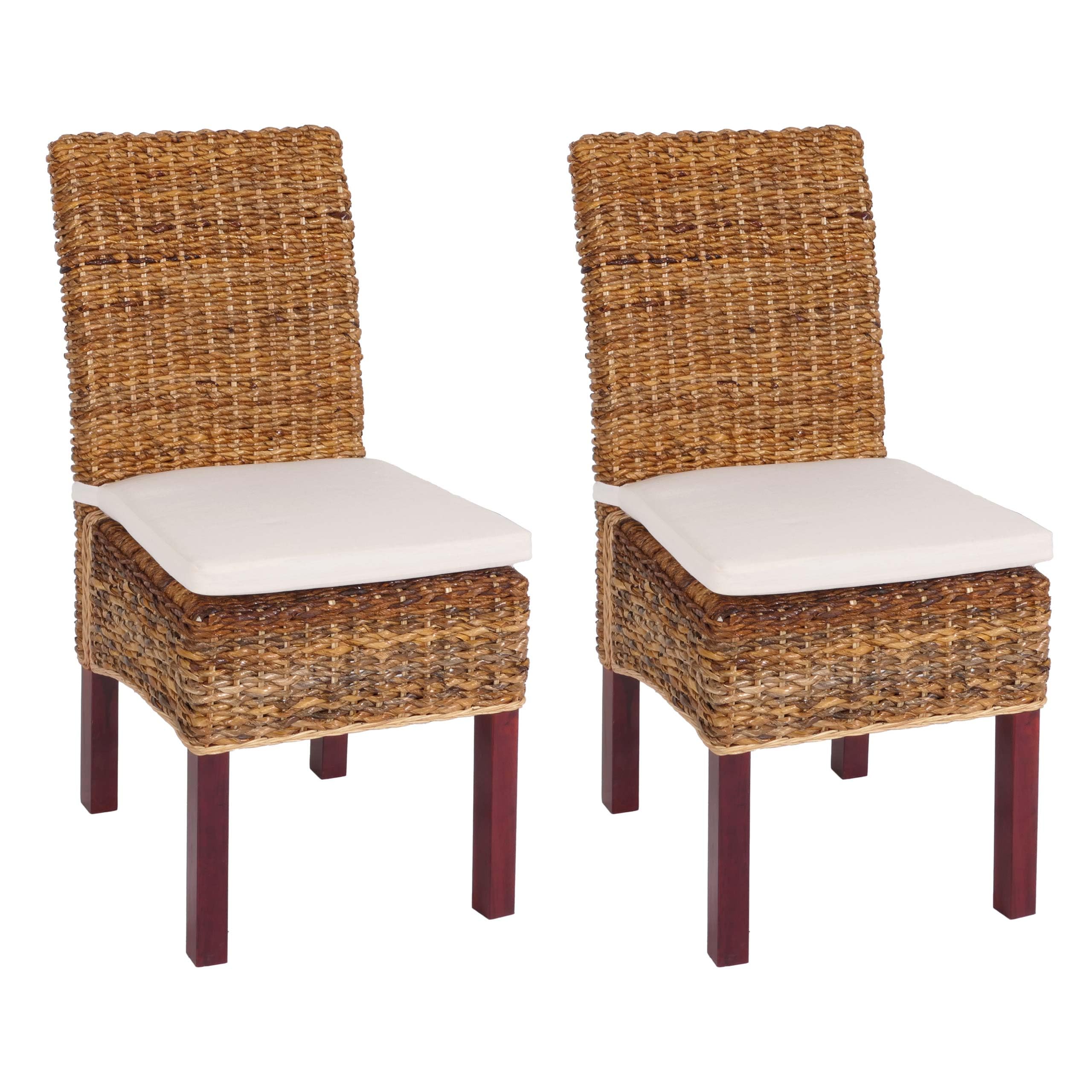 Mendler - Set 2x Sedie Vintage Retrò Inglesi Sala Pranzo Chesterfield