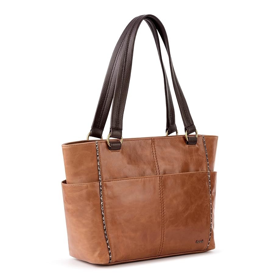 ☆関税込み☆【Hunting Season】Leather-trimwoven-palmtotebag Hunting Season Mini Leather-Trimmed Woven Tote Bag | Saks