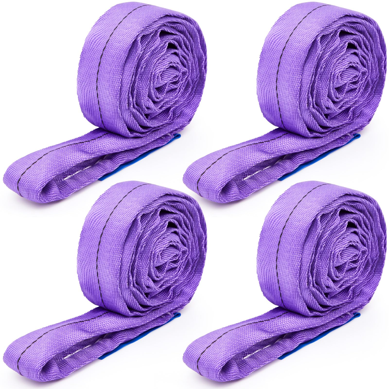 Fabbay Lifting Straps - 4 Pack Endless Round Slings -9 Fabbay Lifting Straps - 4 Pack Endless Round Slings -9
