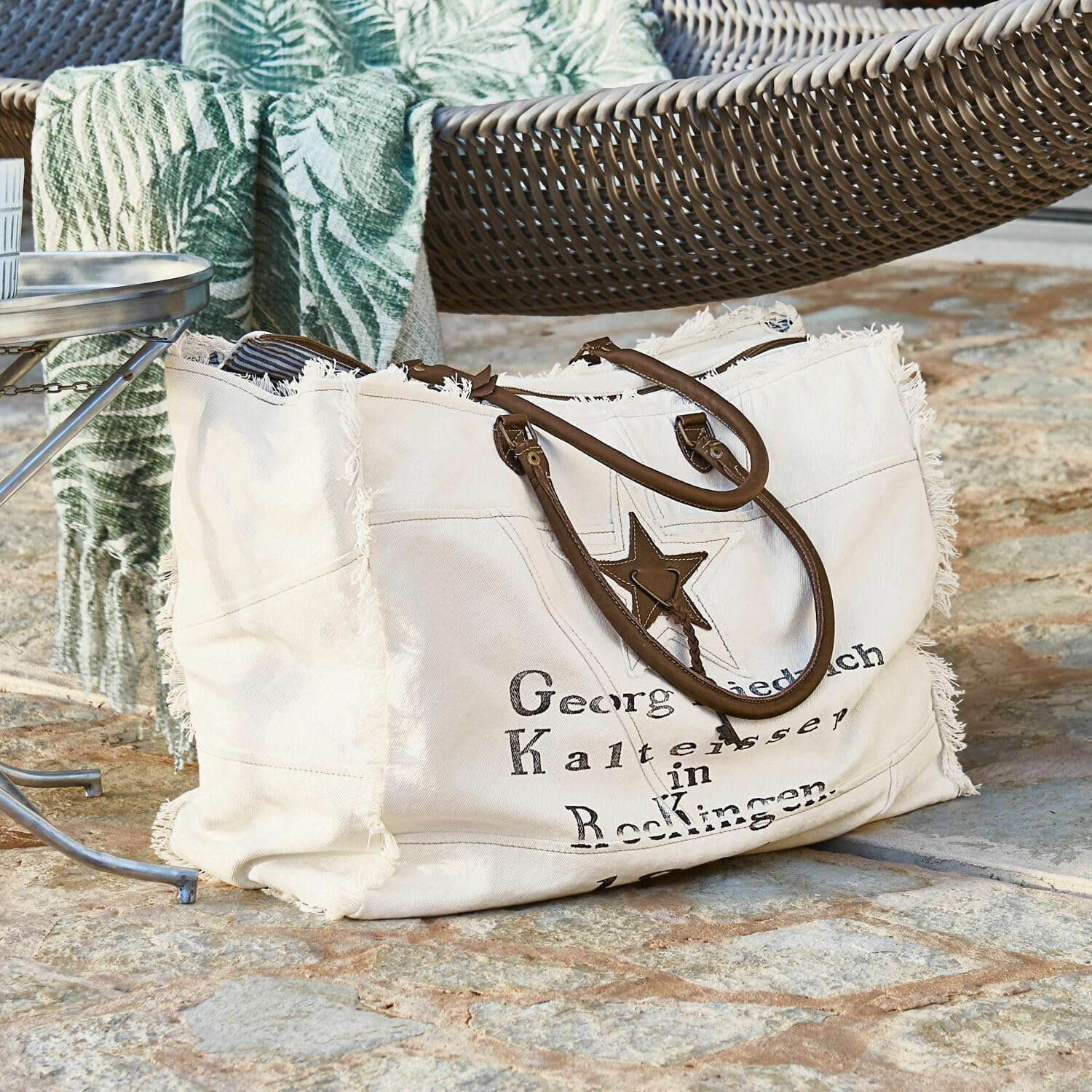 Loberon Tasche Friedrich, weiß