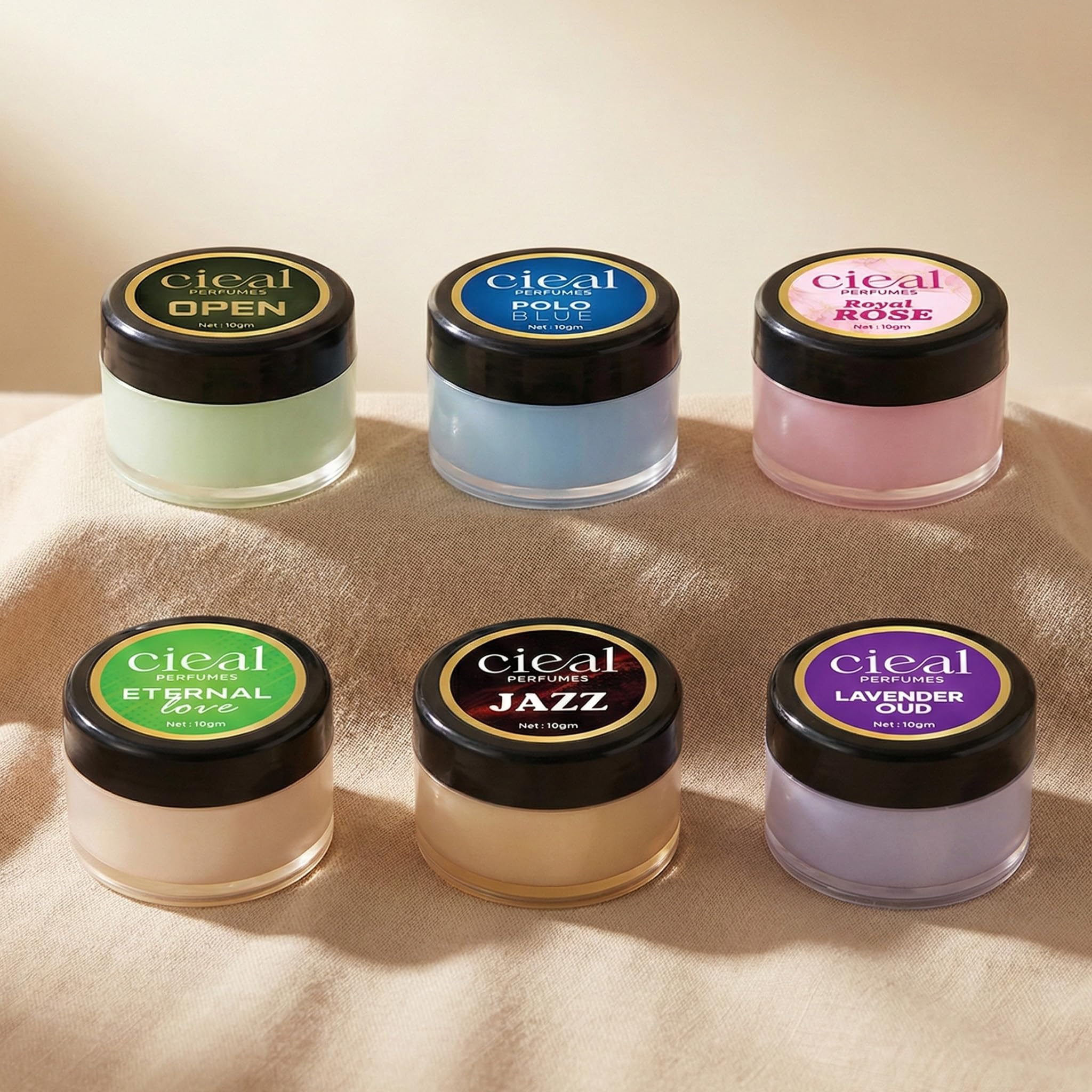 Cieal Cream Perfume (ETERNAL LOVE LAVENDER OUD JAZZ POLO BLUE OPEN ROYAL ROSE) pack of 6-picture-16