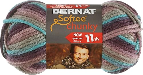 Miniatura 2 de Bernat Paquete de 12 hilos Shadow, Softee Chunky Ombre, paquete múltiple de 12 unidades
