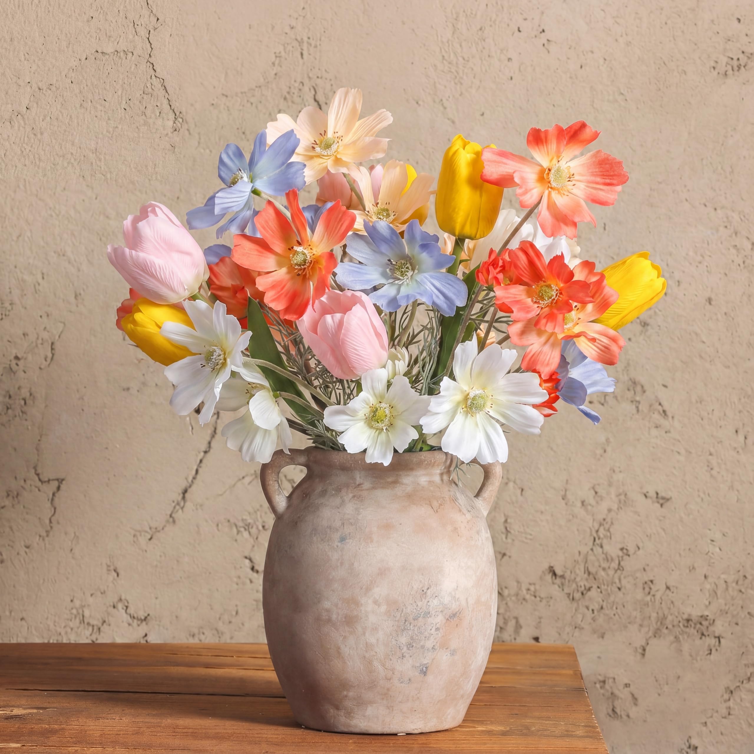 Amazon.com: Hoteam 8 Pcs Wildflower Artificial Flowers Fake