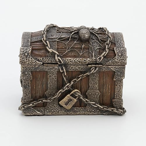 Miniatura 5 de Veronese Design 3 18" Pentagrama Cabeza de Cabra Mística Heirloom Pecho de resina fundida en frío Estatua de bronce