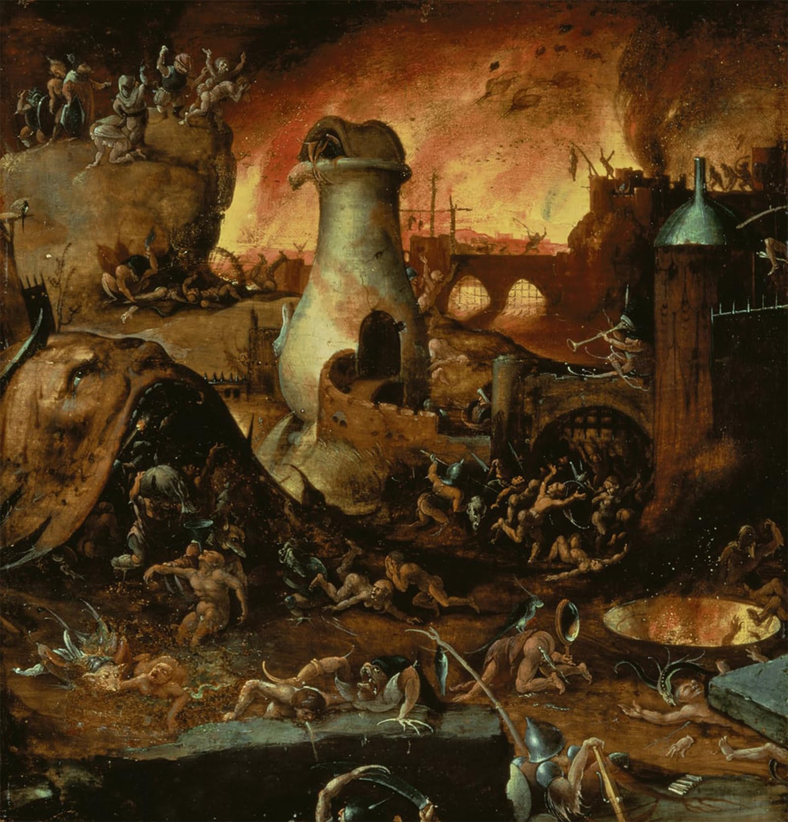 Decoración de Oficinas con Cuadro Lienzo de Hieronymus Bosch 60x90 cm 5