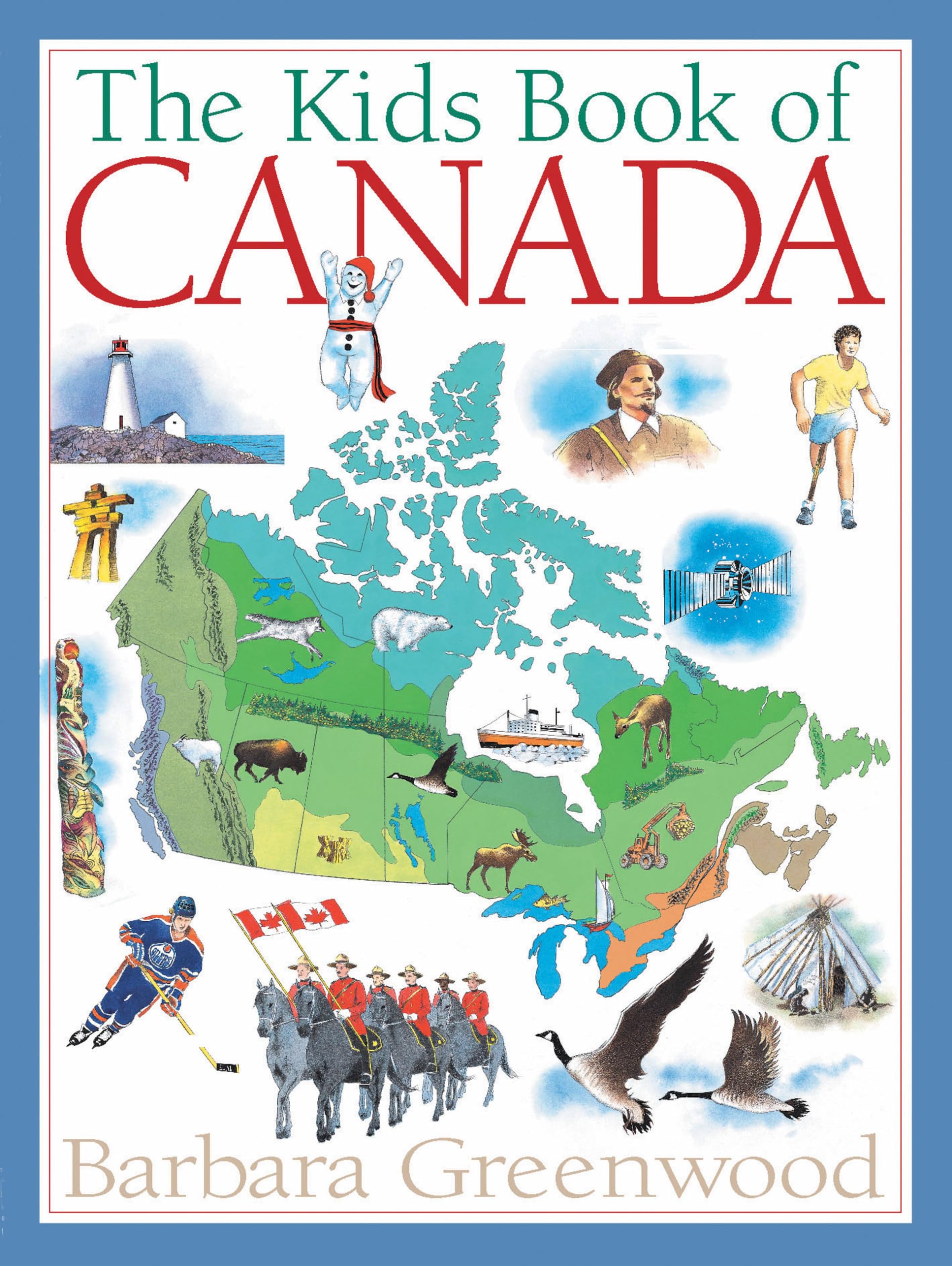 The Kids Book of Canada (Kids Books of)
