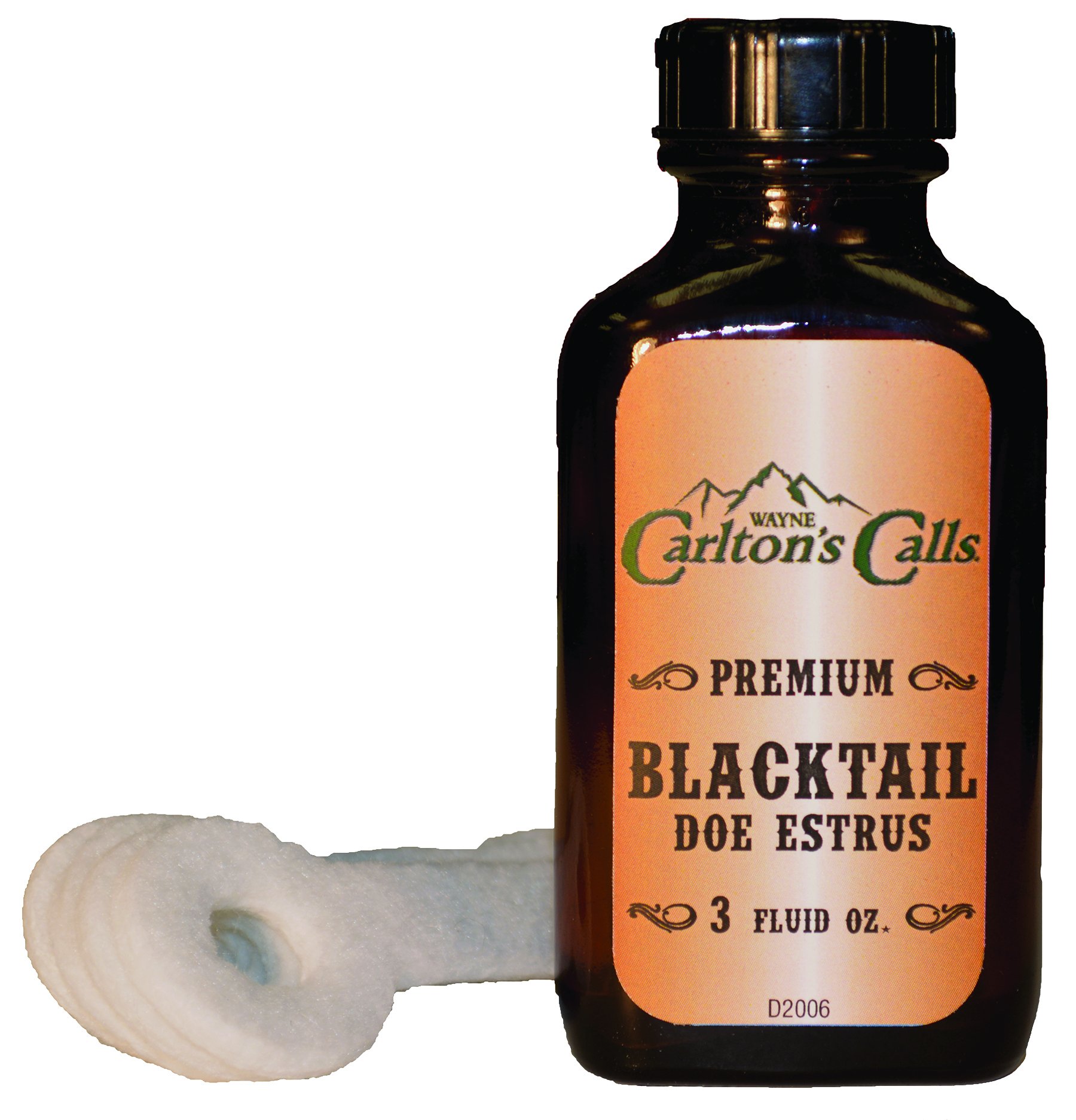 Hunters SpecialtiesNatural Blacktail Doe Estrus, Deer Buck Lure Scent Attractant for Hunting - 3 OZ Bottle with Four Spike Wicks