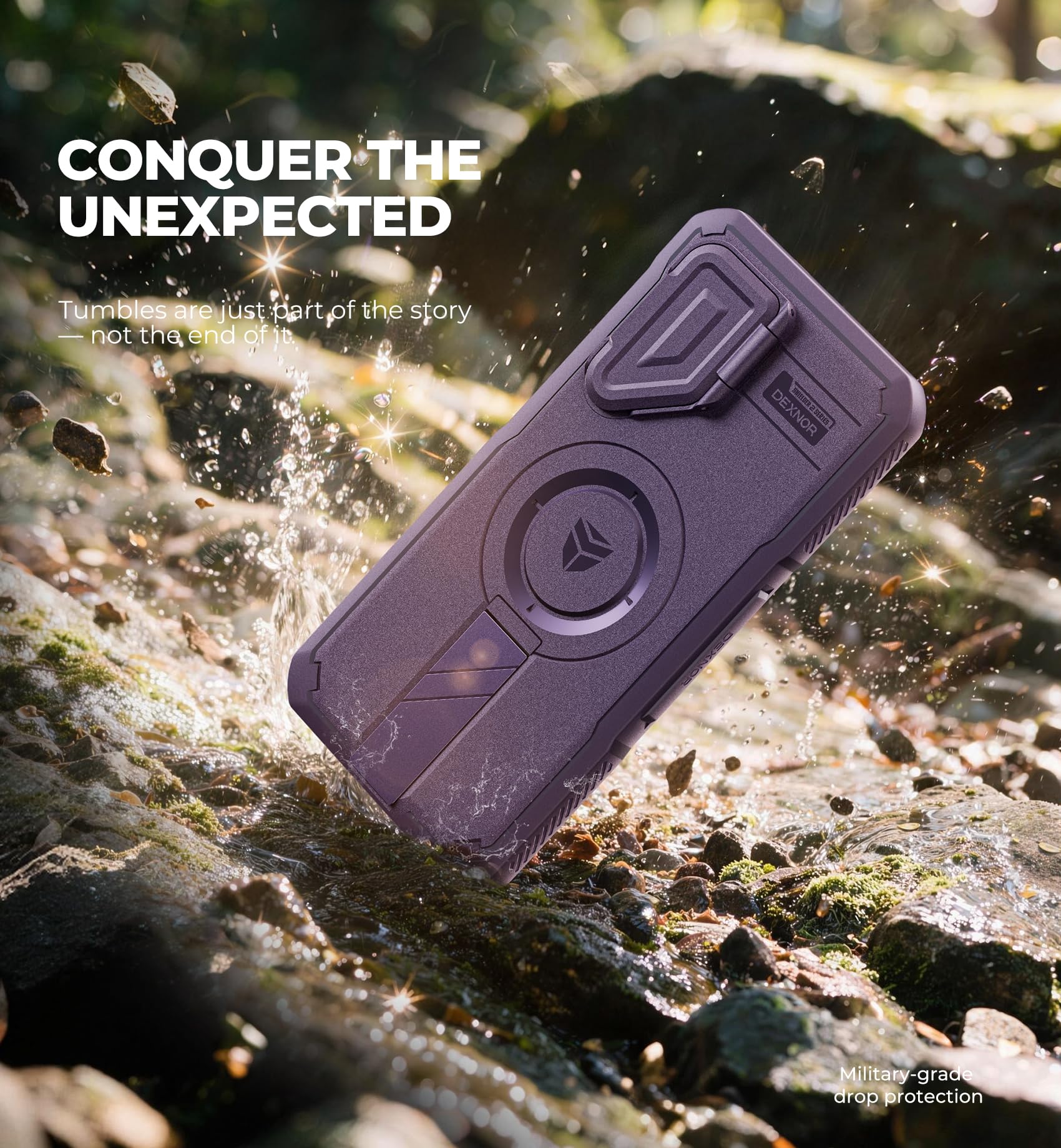 Dexnor Funda para Samsung Galaxy S26 FE, compatible con MagSafe