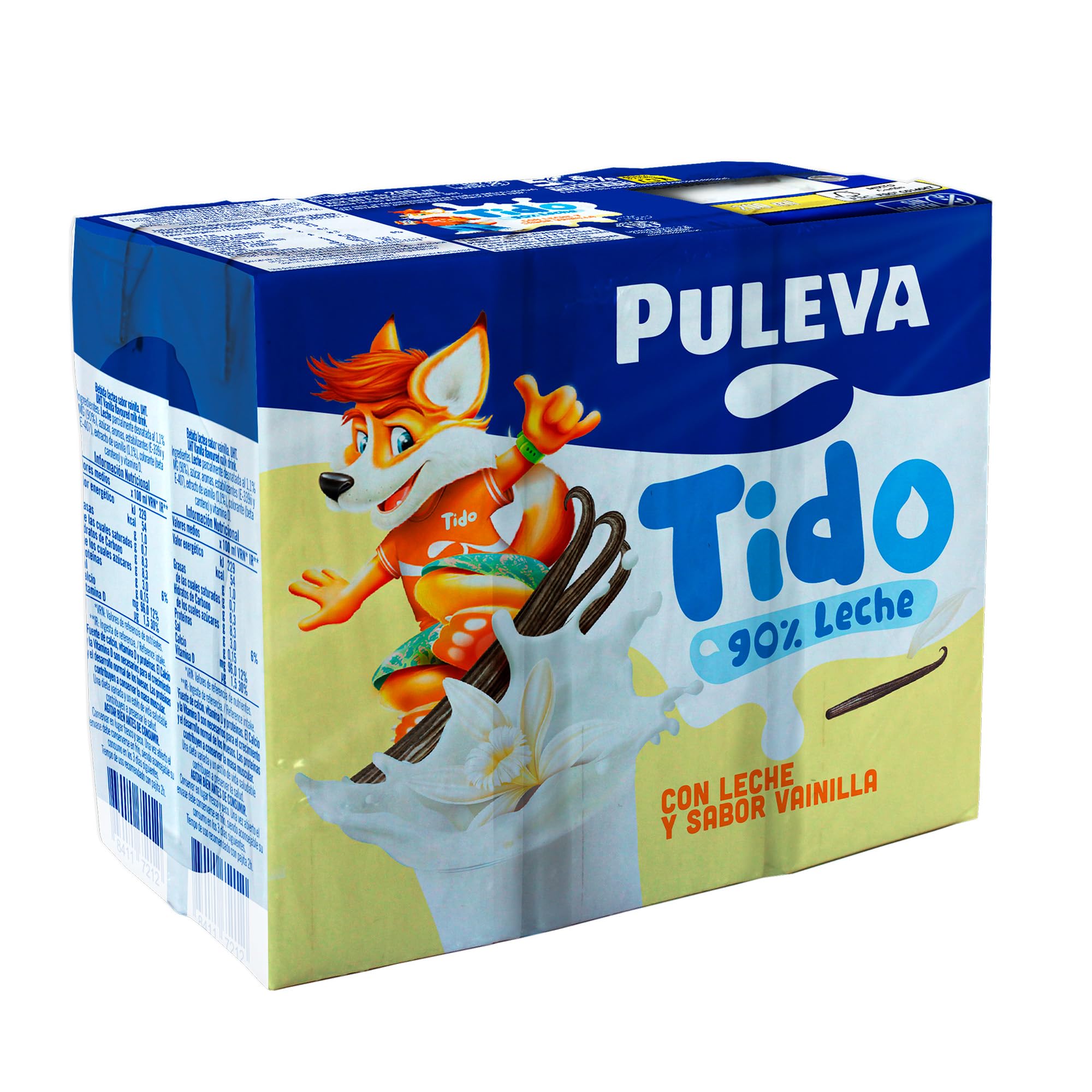 Puleva Batido de Vainilla Pack 6 x 200 ml