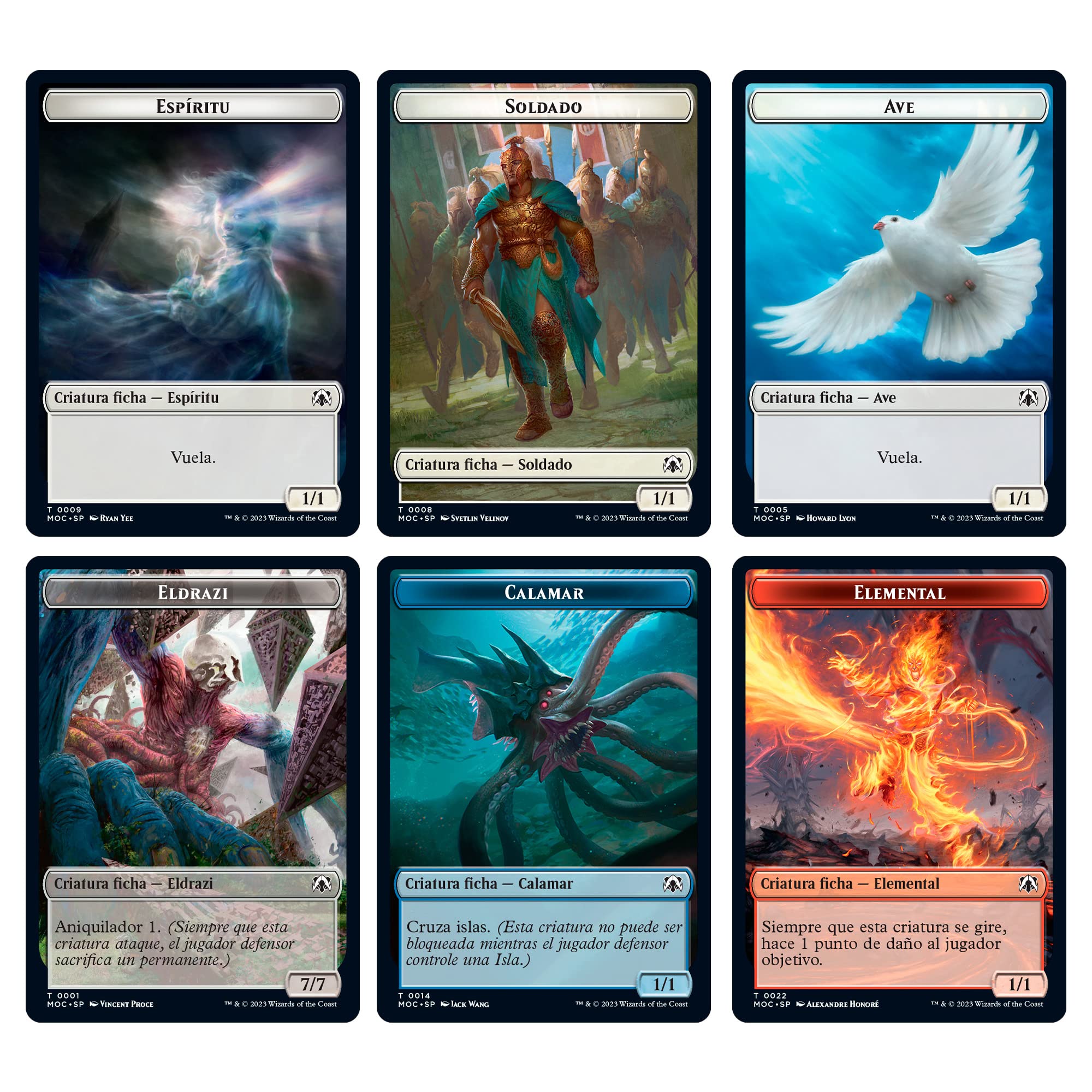 March of Commander 4, Magic: The Gathering and Collector's Samples  Envelopes (Spanish Version) : Amazon.se: Toys