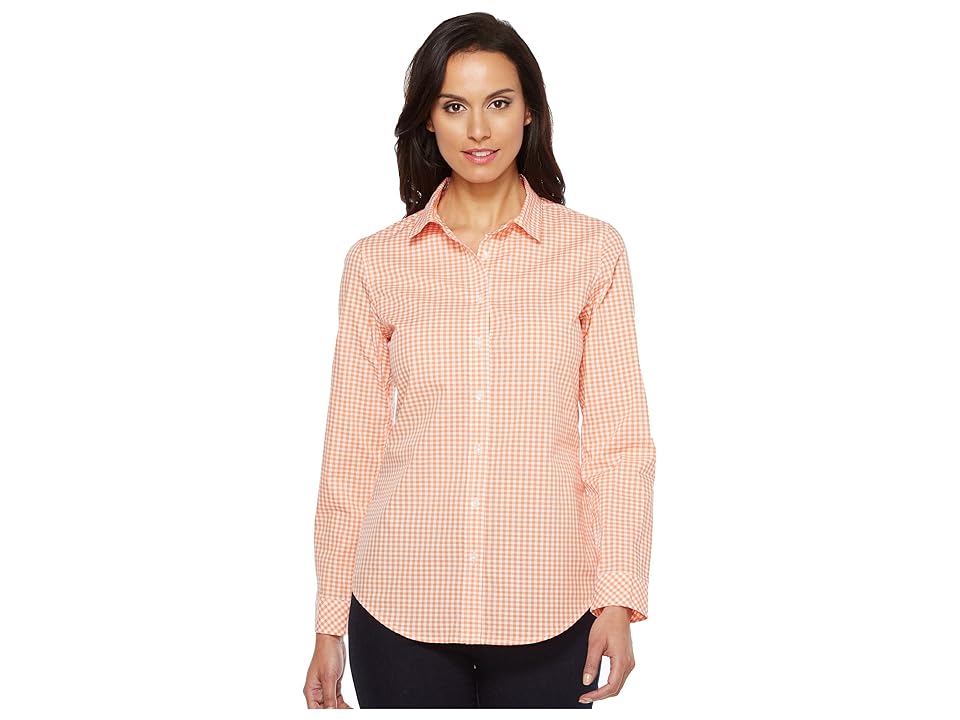 

Pendleton Gingham Shirt (Melon/White Gingham) Women's Clothing