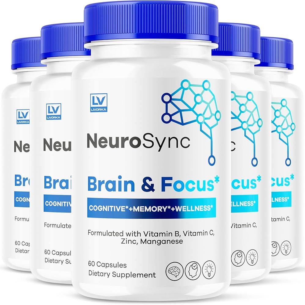 Amazon.com: (5 Pack) NeuroSync Brain Capsules, Neuro Sync Brain
