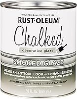 Vista 51 de Rust-Oleum 287722 - Pintura a la tiza ultramate para interiores, 30 onzas, capa superior transparente mate