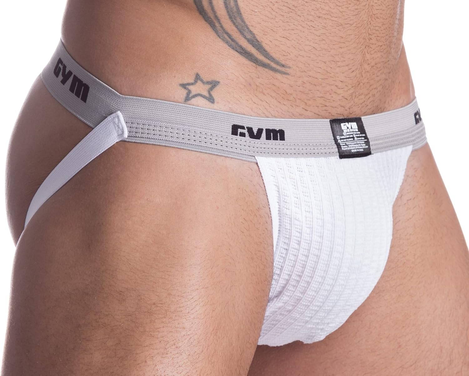 GYM 1" Waistband Swim/Run Jockstrap - Image 6