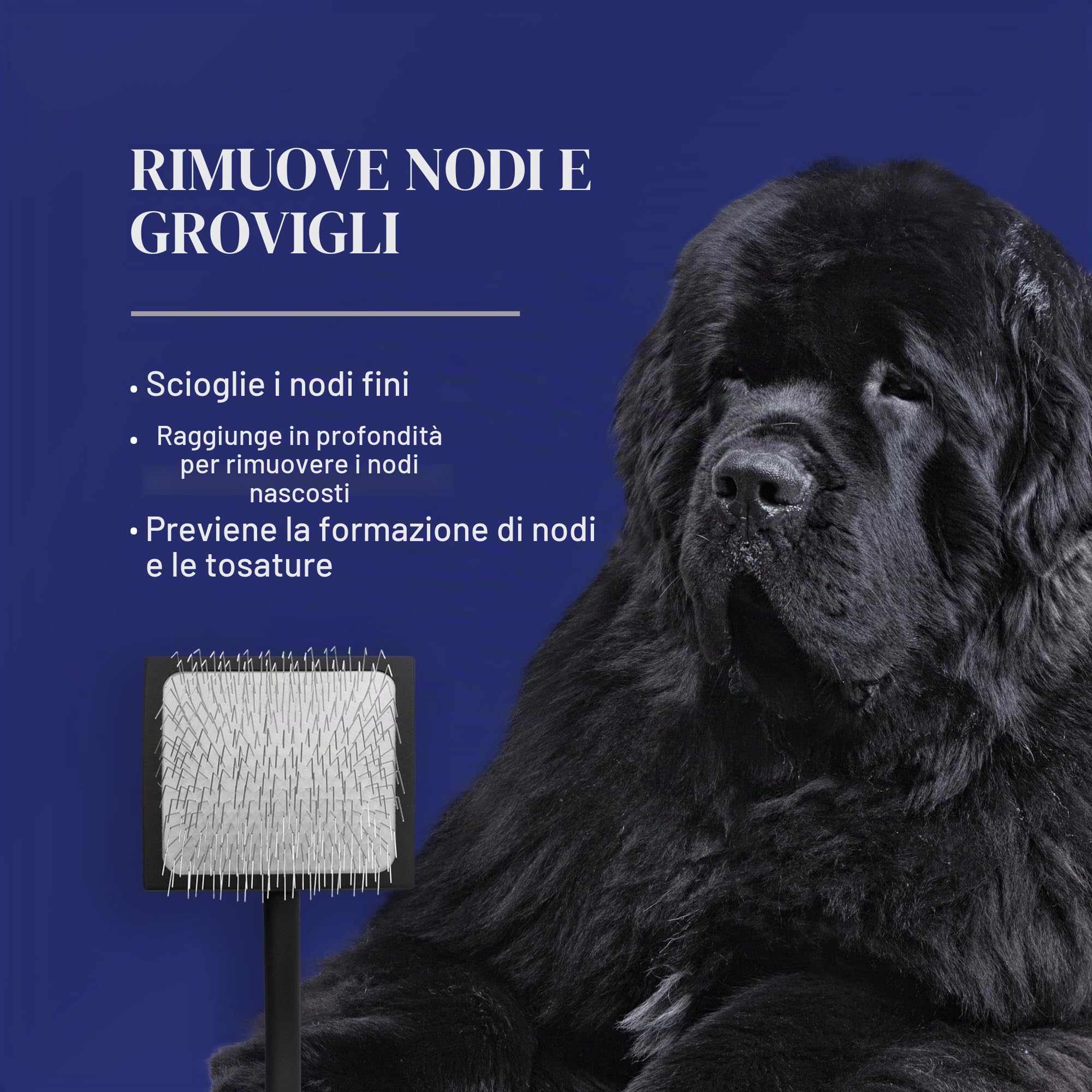Chris Christensen Baby K Dog Slicker Brush Groom Like a Professional, Fluff Detangle Style, risparmia tempo energia, corallo, piccola