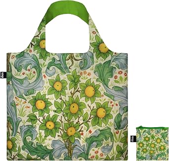 LOQI William Morris - Orchard, Dearle, 1899 Recycled Bag, Multicolour, Small, Contemporary