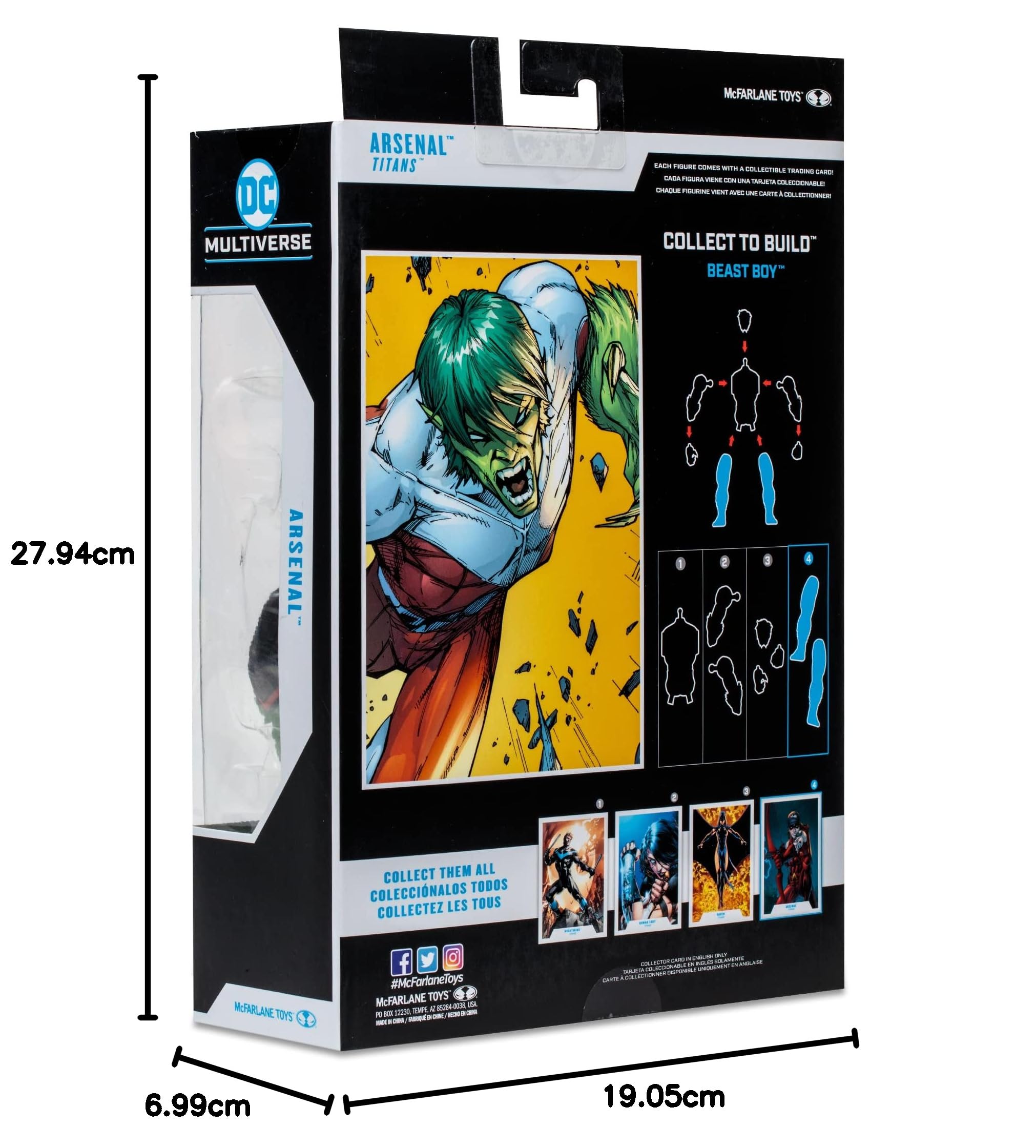 McFarlane Toys - DC Build-A 7" Figure Wave 10 - Titani - Arsenale