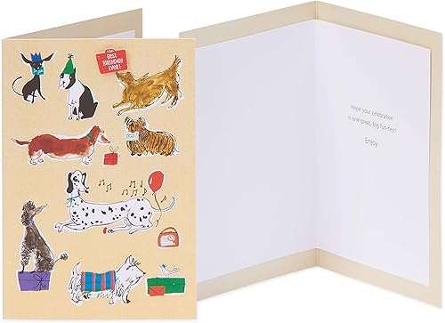 Miniatura 5 de American Greetings Tarjetas de cumpleaños premium, diseños clásicos (8 unidades)