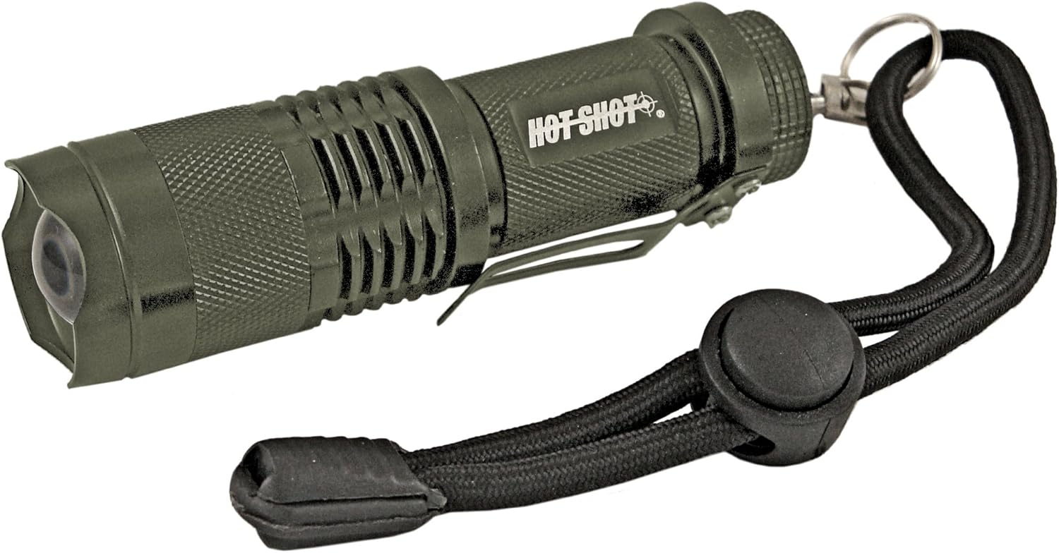 HS MINIOD Mini Tactical Light, 130 Lumens, OD Green