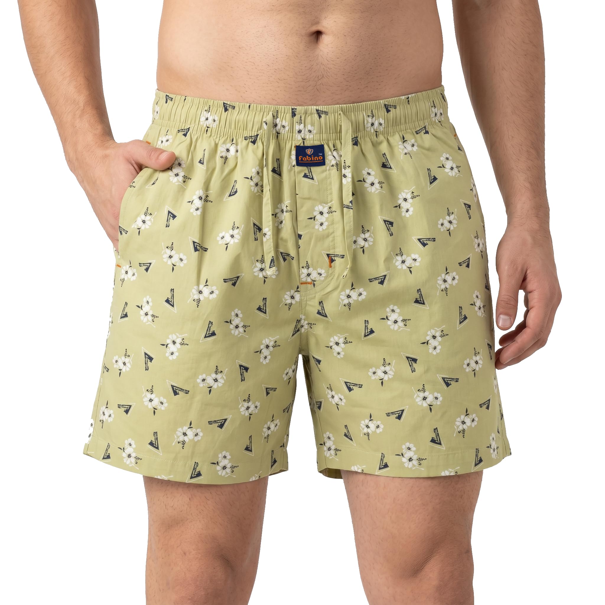 fabino Men's Boxer Shorts with Trendy Colors-picture-46