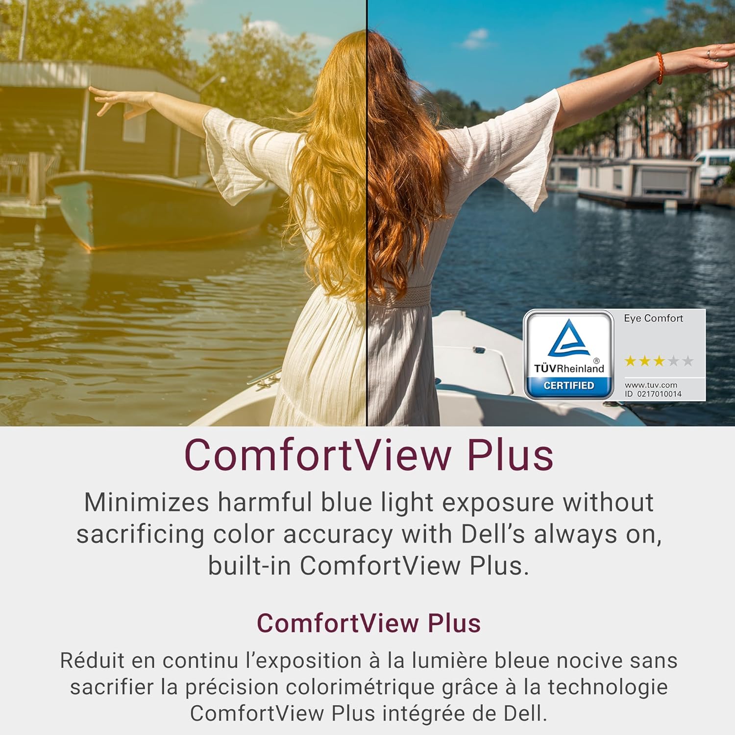 Dell 24 Monitor - SE2425HM - 23.8-inch Full HD (1920x1080) 16:9 100Hz Display, IPS Panel, 16.70 Million Colors, Anti-Glare, 1 HDMI / 1 VGA Port, TÜV Rheinland 3-Star*, Comfortview Plus - Black - Image 5