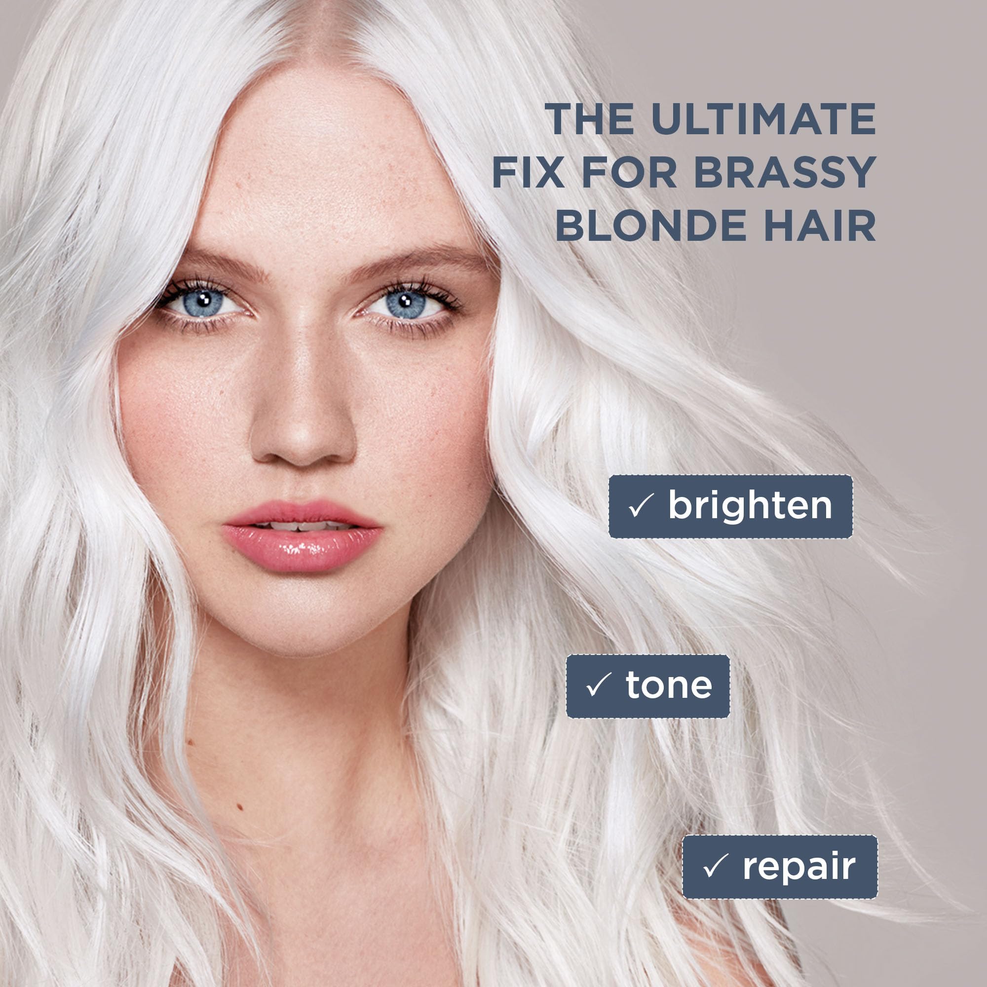 Jerome Russell Bblonde Ice White Semi-Permanent Hair Toner Kit