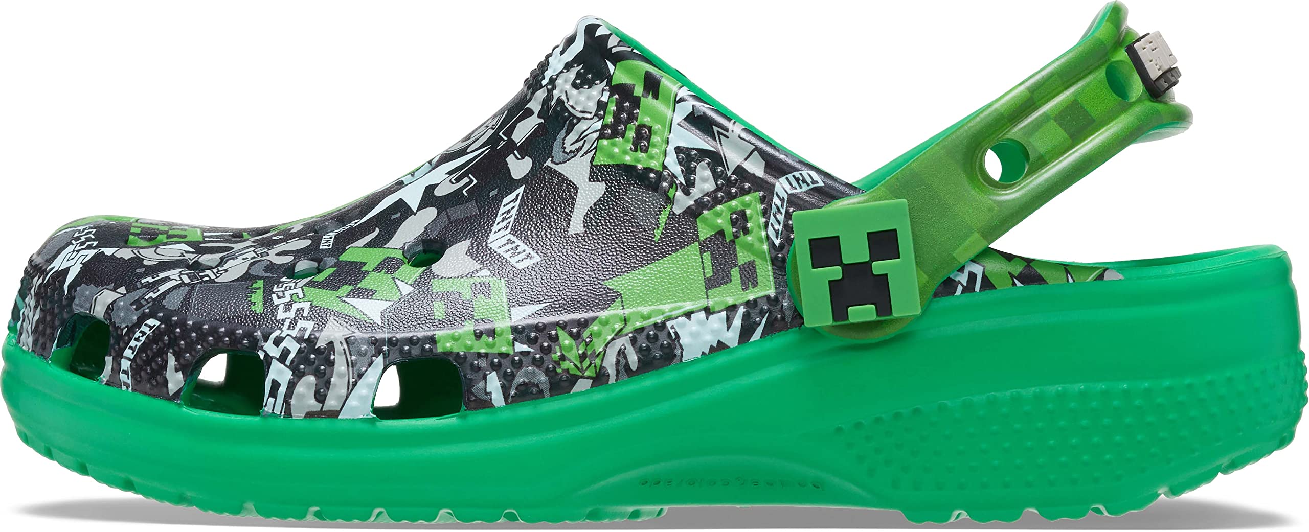 Crocs Unisex Niño Minecraft Classic Clog K Zueco, Multi, 28/29 EU