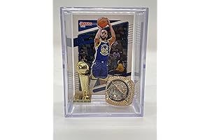Golden State Warriors Replica NBA Championship Ring w/Stephen Curry