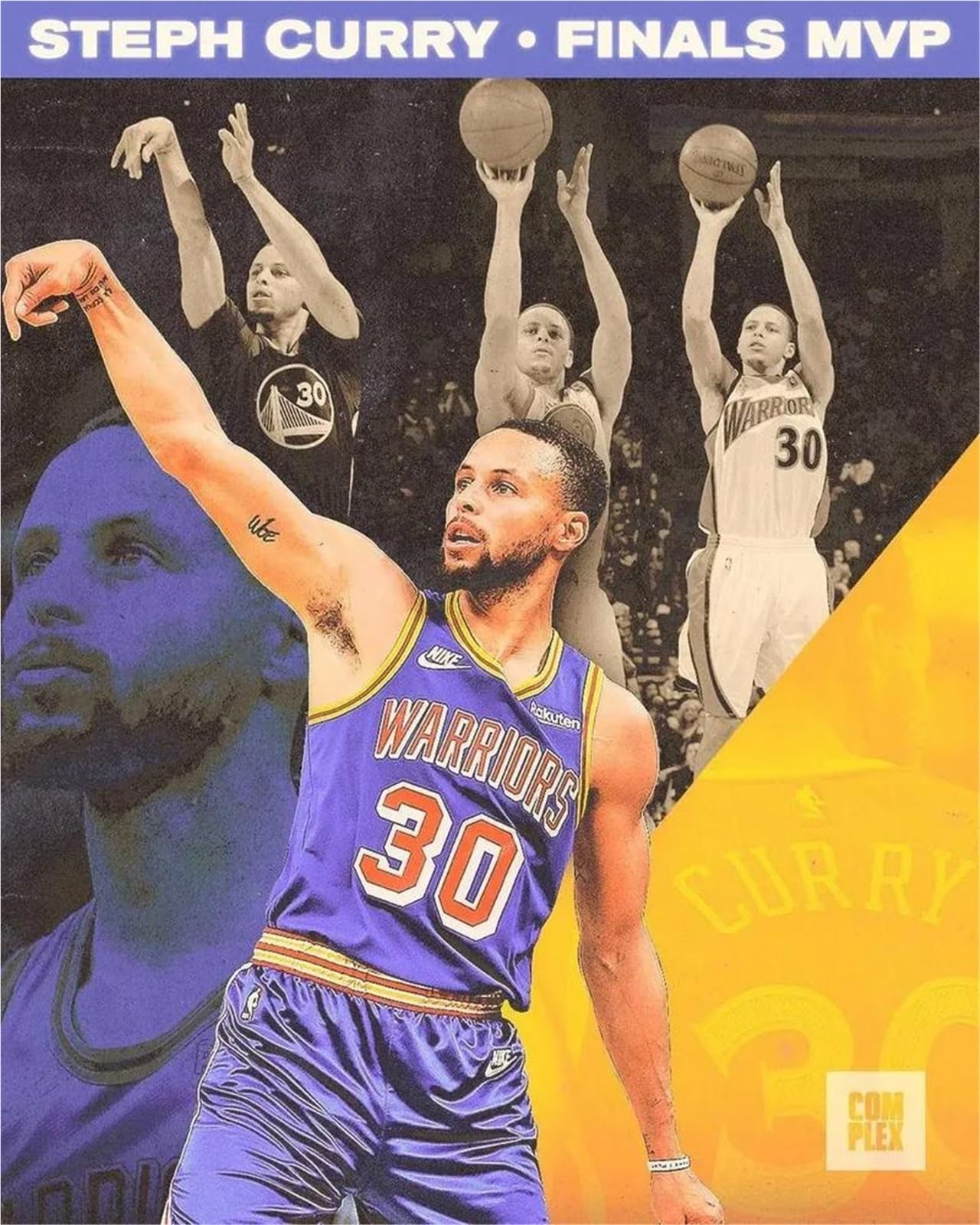 Anello da Campionato di Curry - Cimeli dei Fan del Golden State realizzati a mano in Edizione da Collezione for Uomini e Ragazzi(9#)