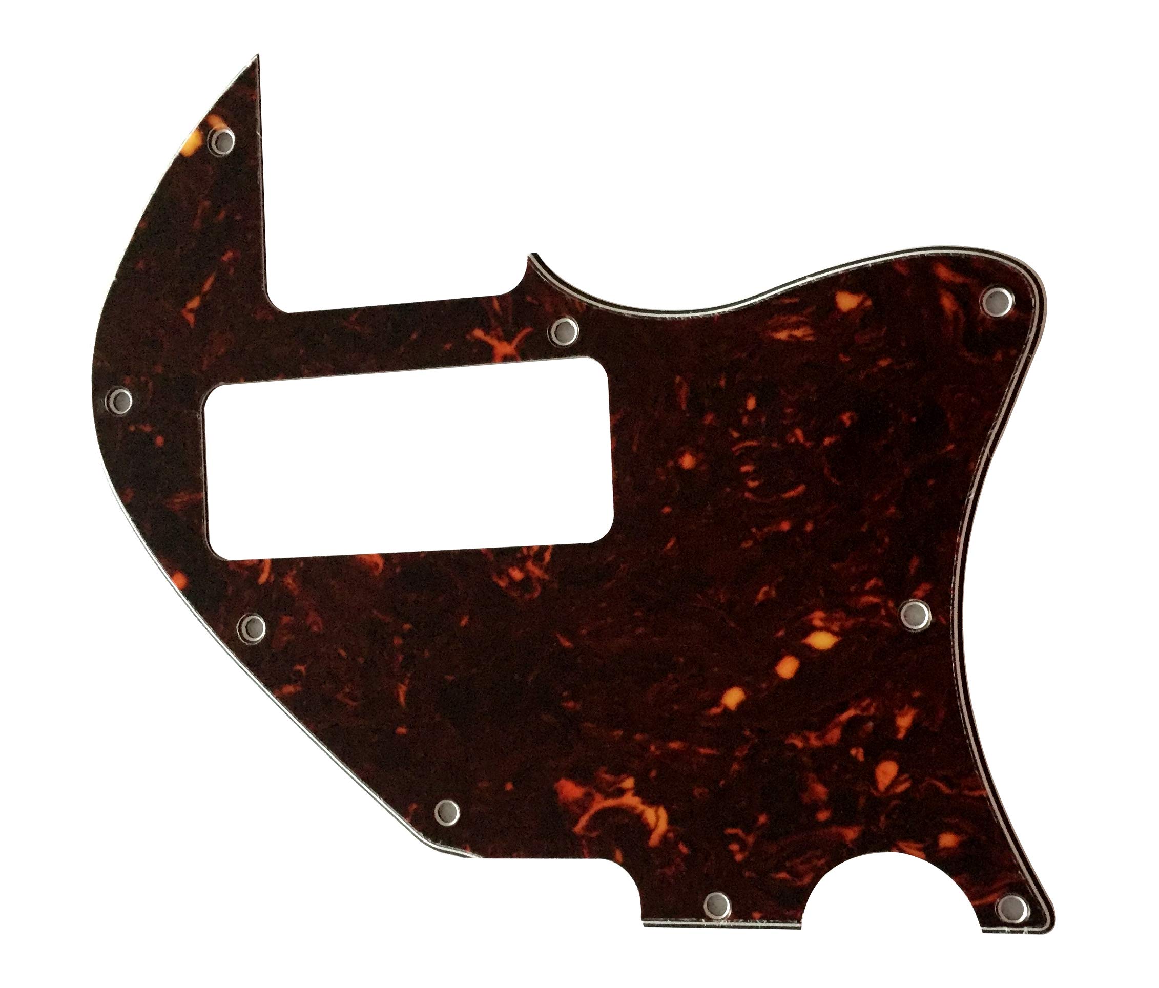 For Tele Merle Haggard f hole Thinline P90 Guitar Pickguard (4 Ply Brown Tortoise)