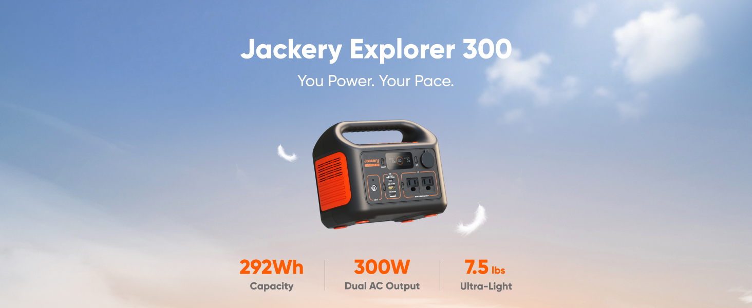 Amazon.com : Jackery Solar Generator 300, 292Wh Power Station with