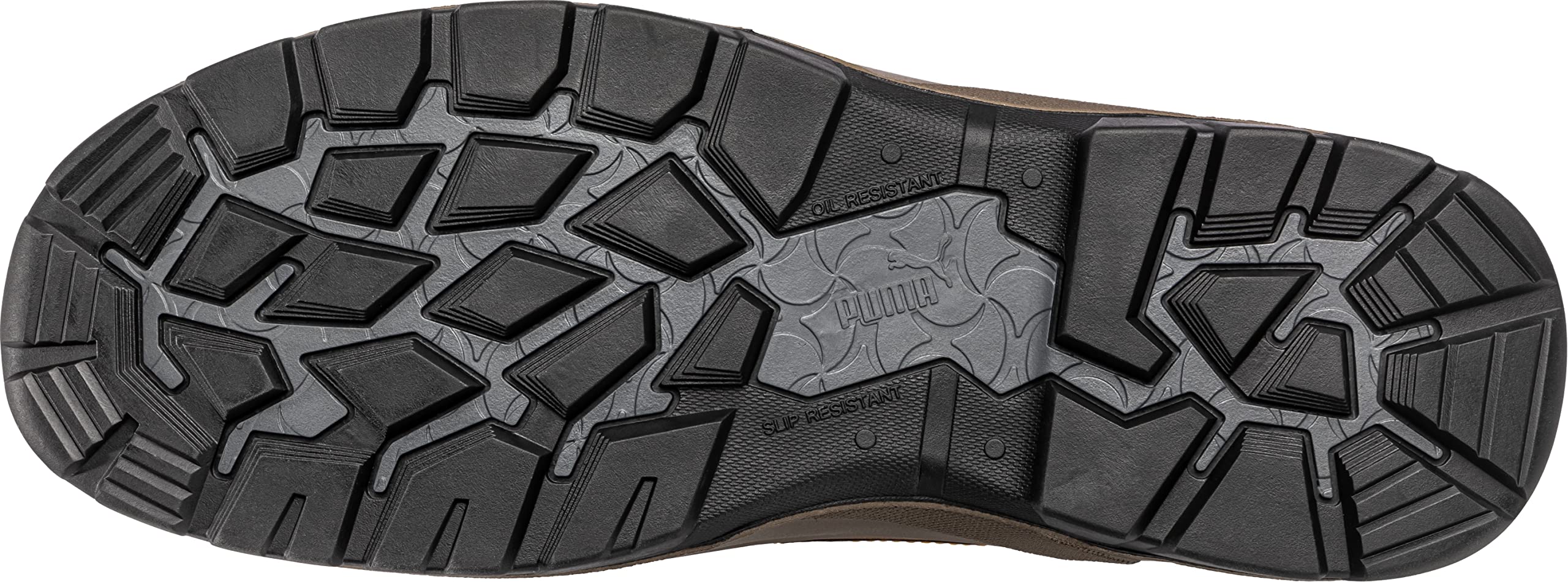 PUMA Safety Arbeitsstiefel Herren S3 TANAMI MID – Robuste Slip-On Stiefel aus Leder mit Schutzkappe – Wasserdicht & rutschhemmend für Arbeit & Outdoor