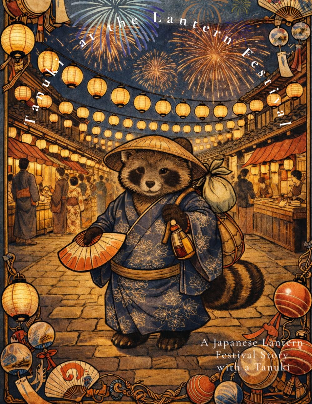 Tanuki at the Lantern Festival: A Japanese Lantern Festival Story with a Tanuki (Tanuki Seasonal Tales)