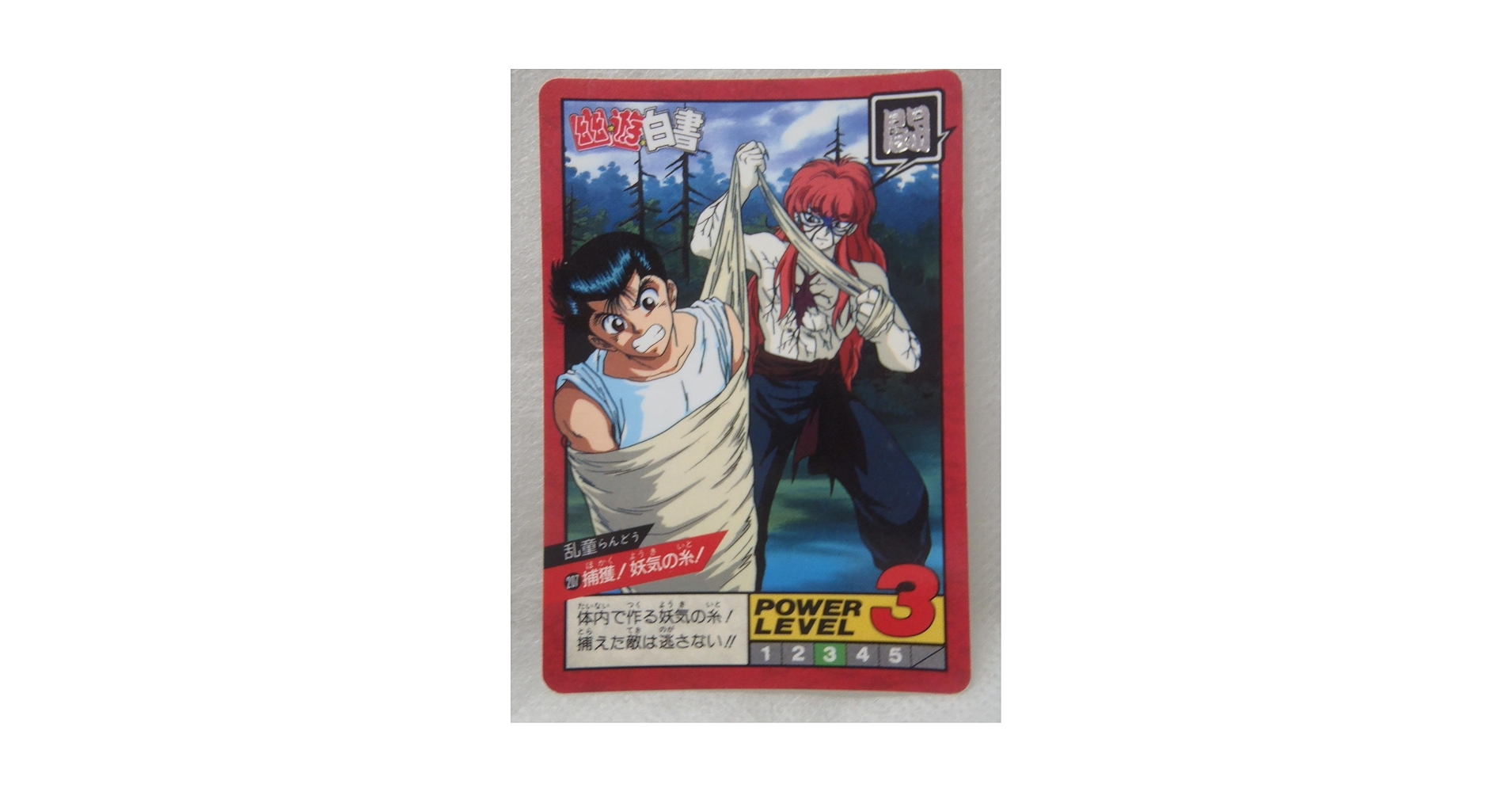 Amazon.co.jp: カードダス 幽遊白書 207 乱堂 : おもちゃ
