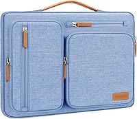 Vista 9 de MOSISO Funda Protectora 360 para Laptop de 13.3 Pulgadas, Funda para Laptop de 13-13.3 Pulgadas Compatible con MacBook Air/Pro 13 / Pro 14, HP Dell