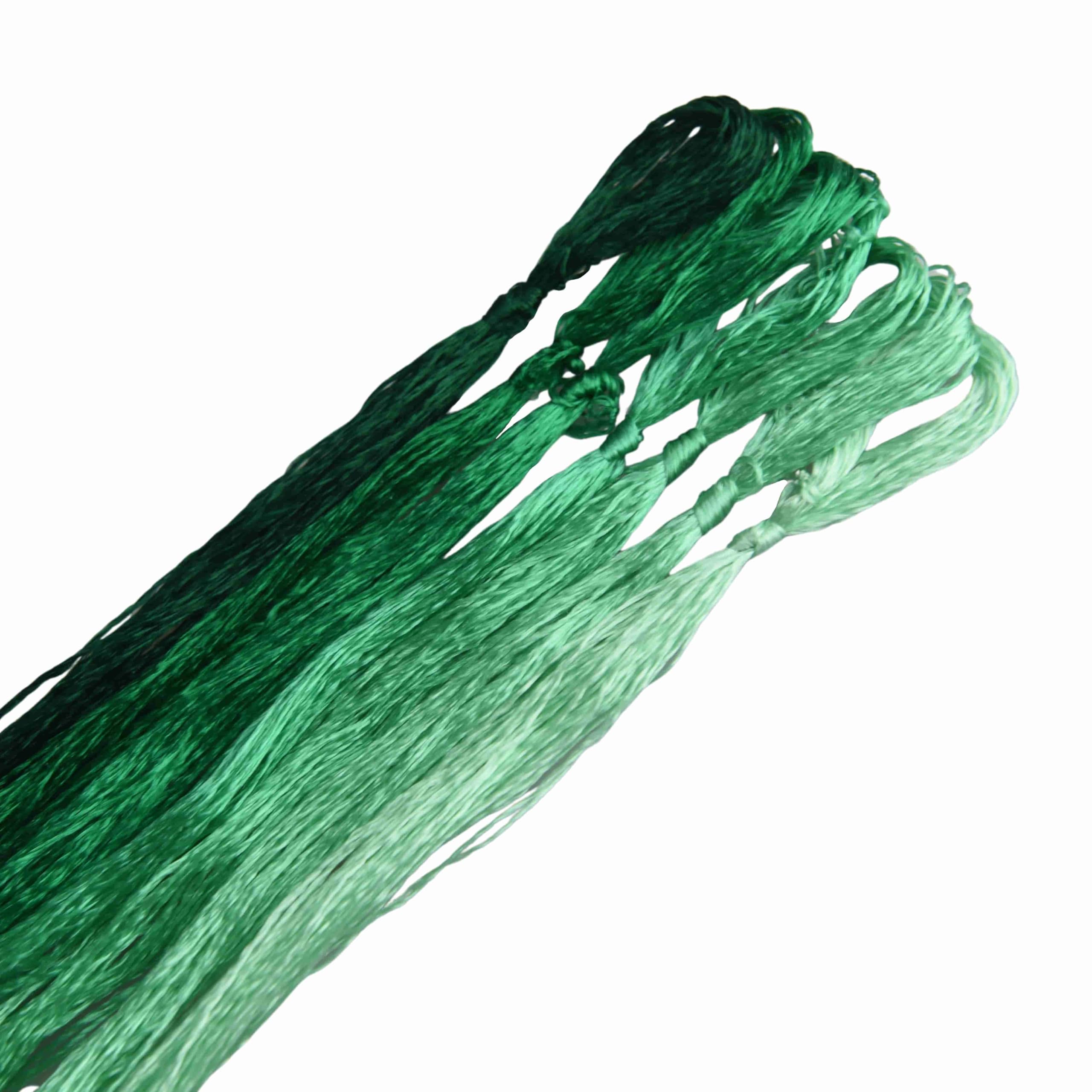 MINGGUXIUYI Mulberry Silk Embroidery Thread, 22m