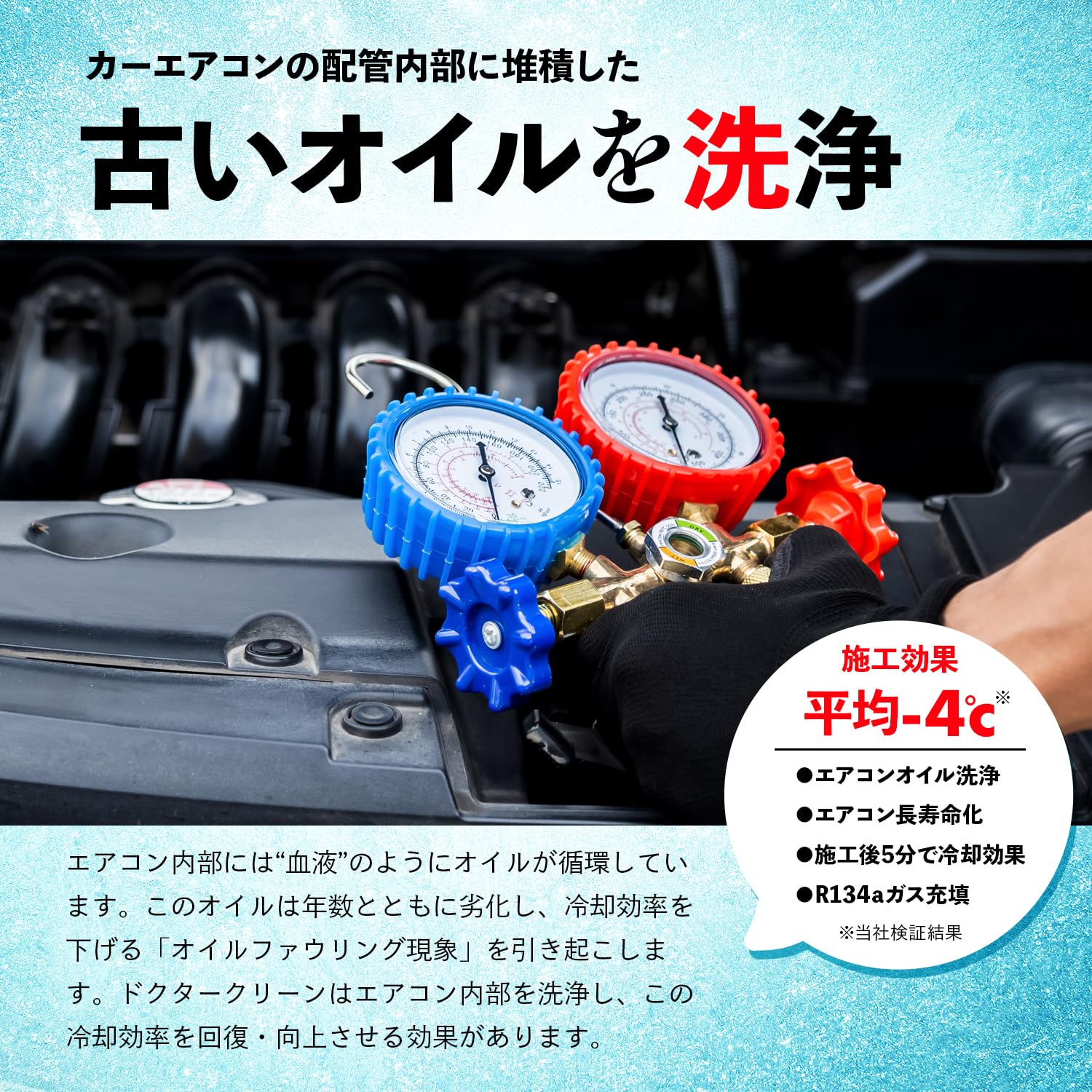 Amazon | Dr.Leak ドクタークリーン Dr.Clean カーエアコン A/C 配管