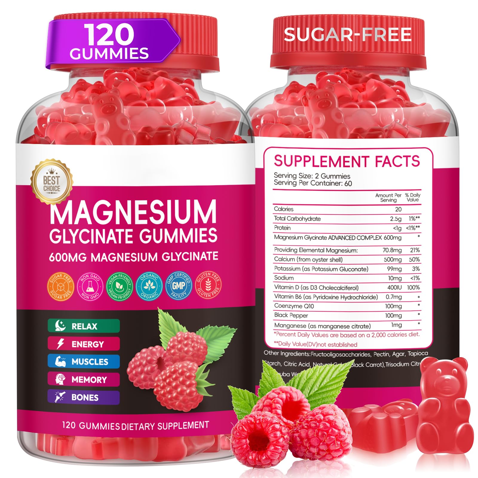 CNFHDI Magnesium Glycinate Gummies