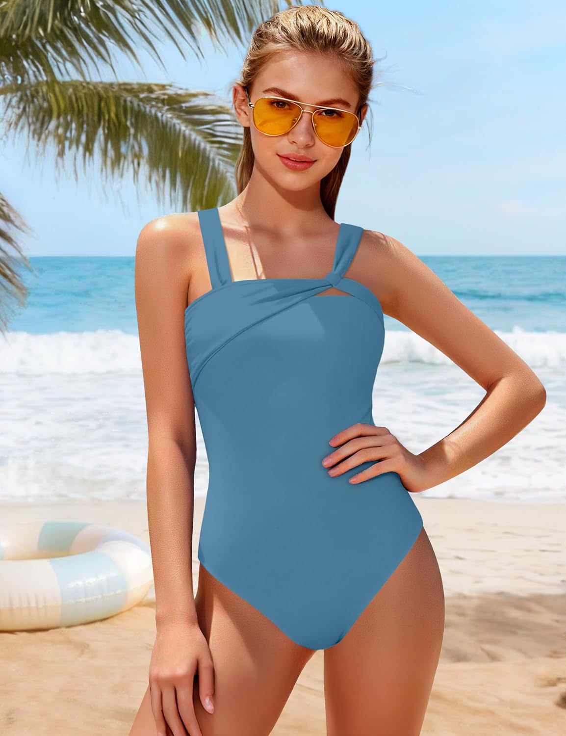 BAVADER Girls Swimsuit One Piece Teen Swimsuits for Girls Bathing Suit