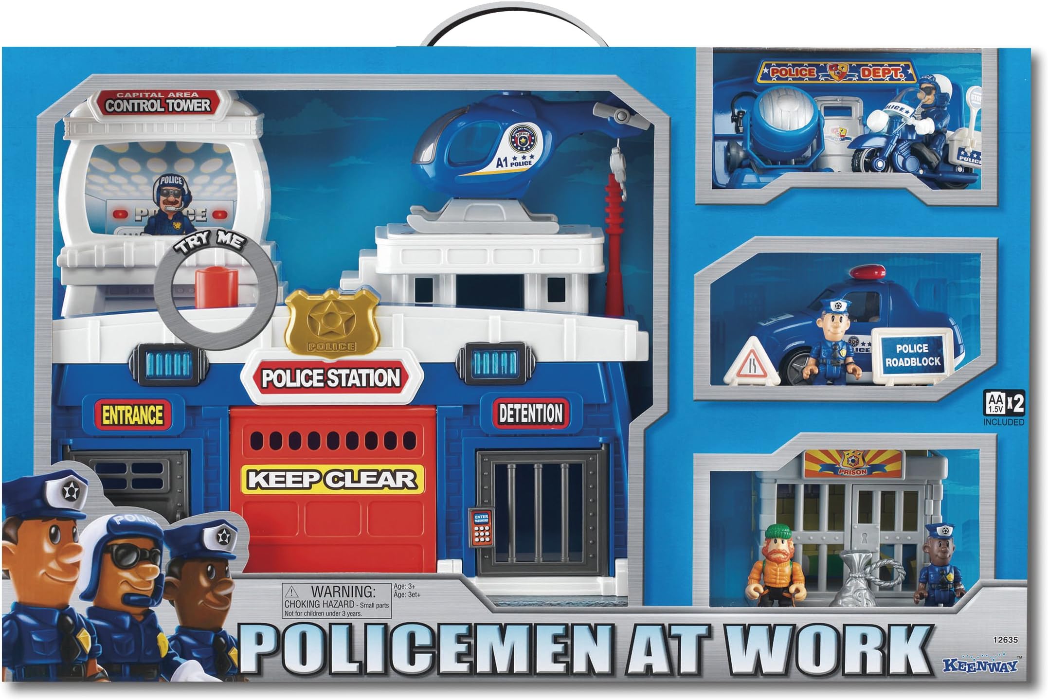 Policemen at Work Playset